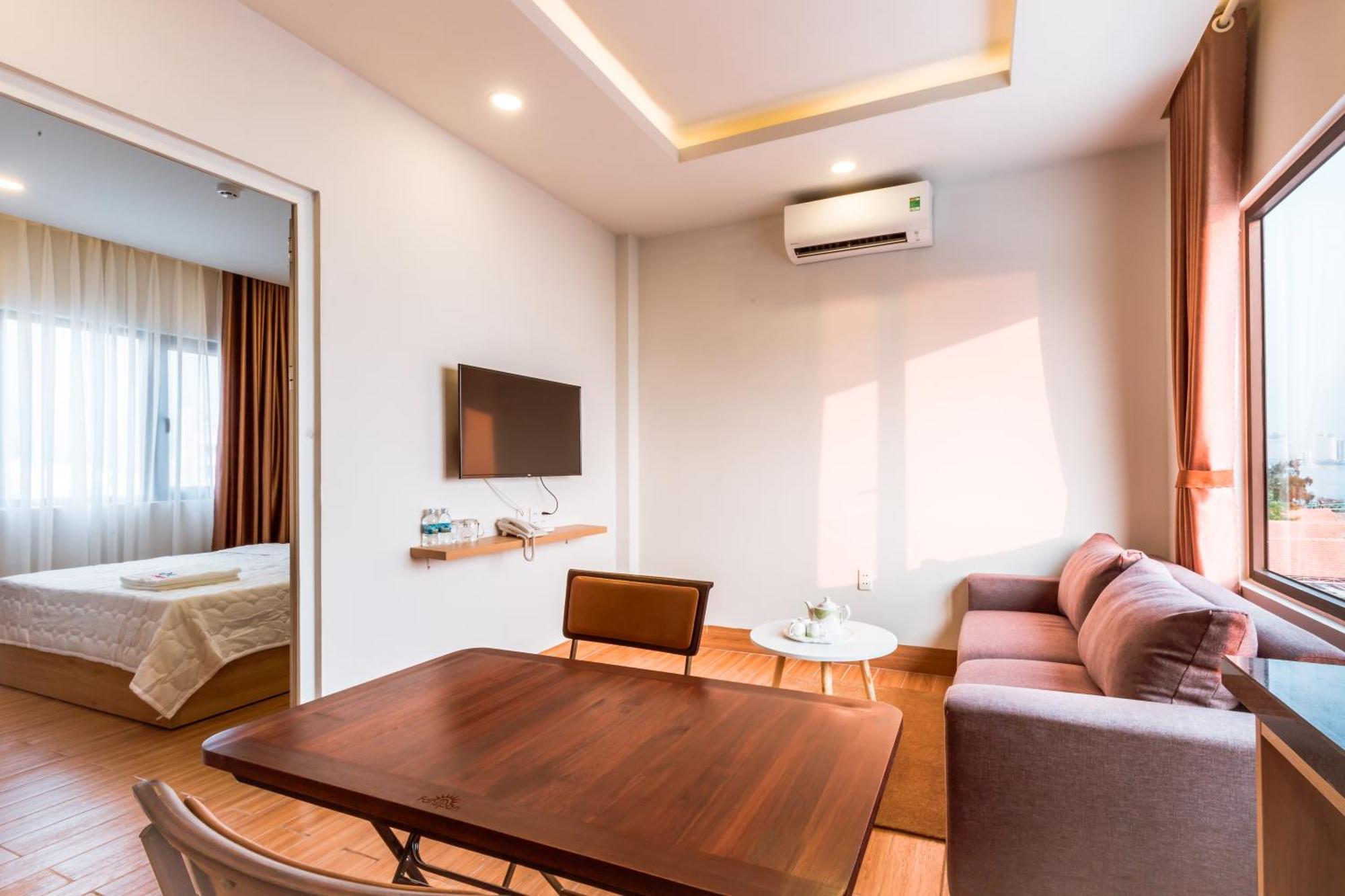 נה טראנג Aqua Seaview Hotel מראה חיצוני תמונה